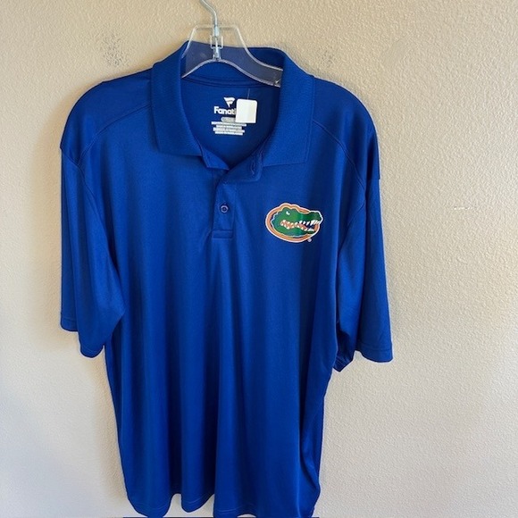 NWT Fanatics Branded Men's Florida Gators Blue Left Side Block Polo Shirt XL - Picture 4 of 9